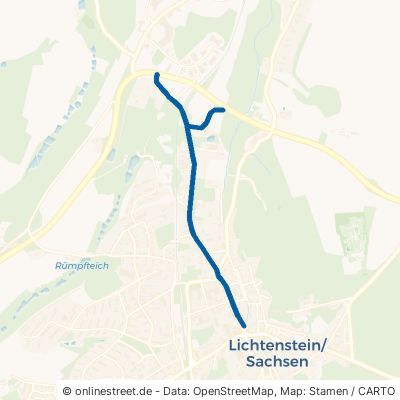 Glauchauer Straße Lichtenstein (Sachsen) Lichtenstein 