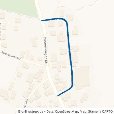 Seestraße Michelau in Oberfranken Neuensee 