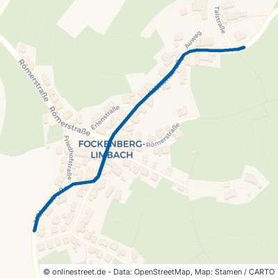 Höhenstraße Reichenbach-Steegen Fockenberg-Limbach 