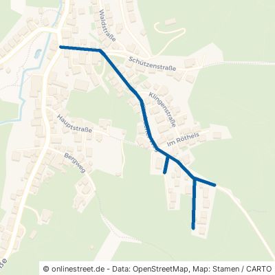 Eiterbacher Weg Abtsteinach Unter-Abtsteinach 
