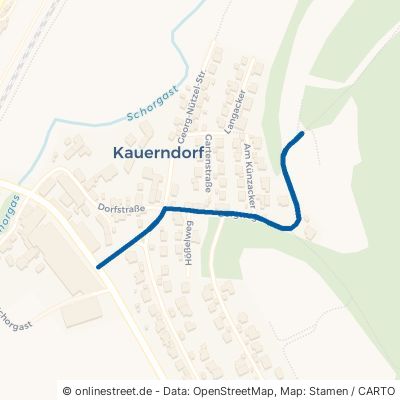 Bergweg Ködnitz Kauerndorf 