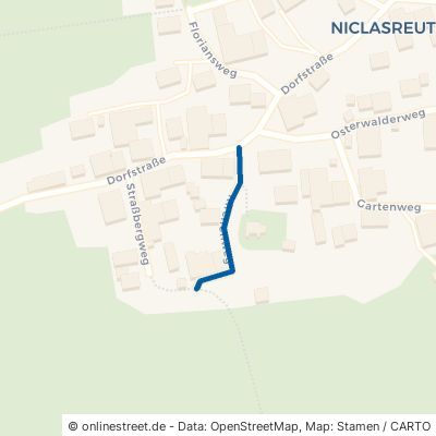 Kirchenweg Aßling Niclasreuth 