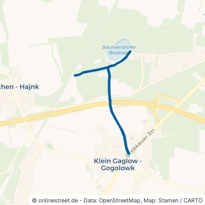 Ströbitzer Weg Kolkwitz Klein Gaglow 