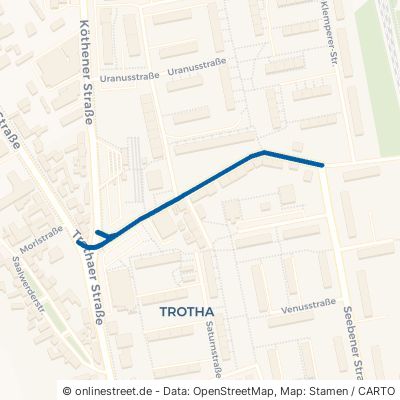 Oppiner Straße Halle (Saale) Trotha 