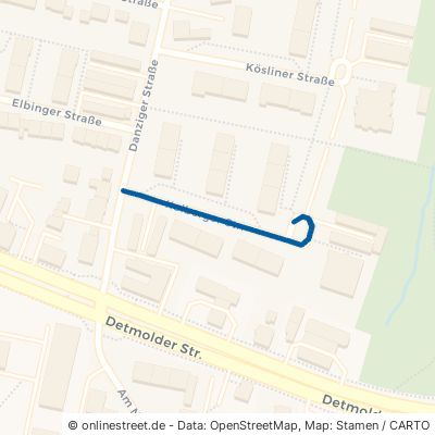 Kolberger Straße Bielefeld Stieghorst 