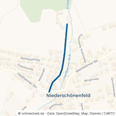 Waldstraße Niederschönenfeld 