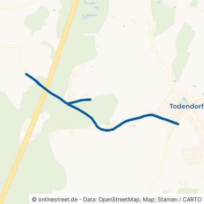 Waldweg Todendorf 