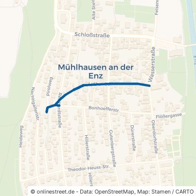 Martin-Luther-Straße Mühlacker Mühlhausen 