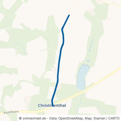 Dorfstraße Christinenthal 