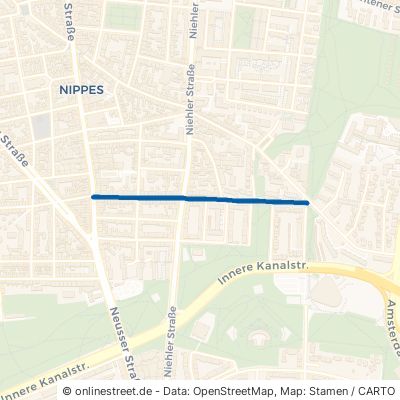 Kuenstraße Köln Nippes 