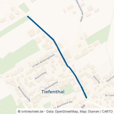 Weedstraße Tiefenthal 