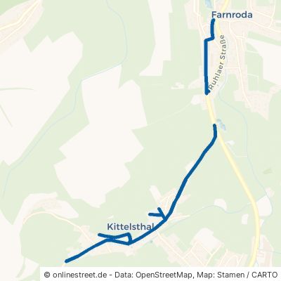 Hauptstraße Wutha-Farnroda Thal 
