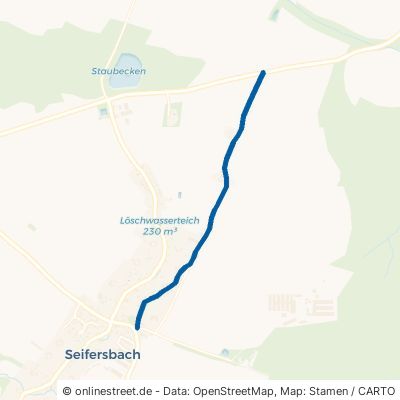 Hintere Dorfstraße Rossau Seifersbach 