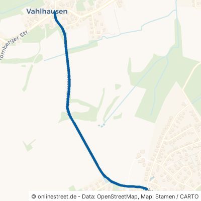 Diestelbrucher Straße Detmold Vahlhausen 