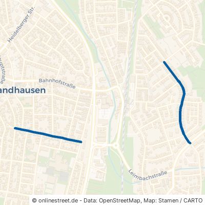Goethestraße Sandhausen 