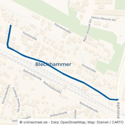 Ladestraße Bodenwöhr Blechhammer 