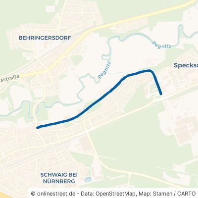 Mittelbügweg Schwaig bei Nürnberg Schwaig 