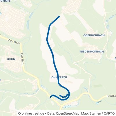 Ohmerather Straße Neunkirchen-Seelscheid Ohmerath 