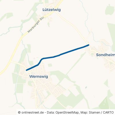 Sondheimer Straße Homberg Wernswig 