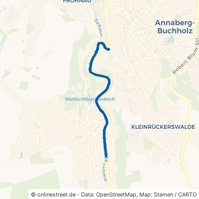 Talstraße Annaberg-Buchholz Mittelschmiedeberg 