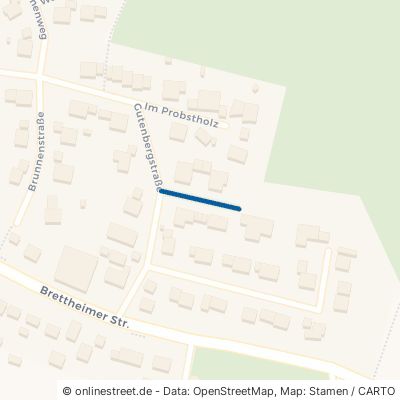 Ottmar-Mergenthaler-Straße Blaufelden Wiesenbach 