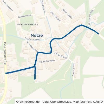 Naumburger Straße Waldeck Netze 