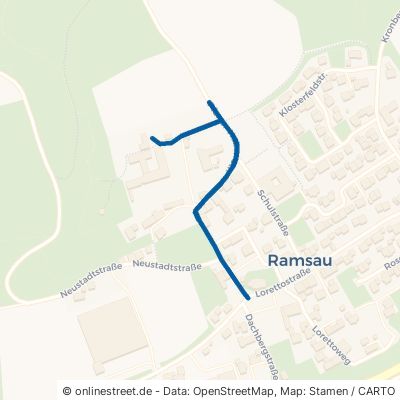 Pfarrer-Huber-Straße Reichertsheim Ramsau 