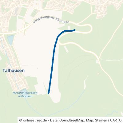 Unterer Kienbergweg Ebringen Talhausen 