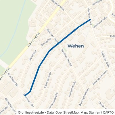 Fleckenbornstraße Taunusstein Wehen 