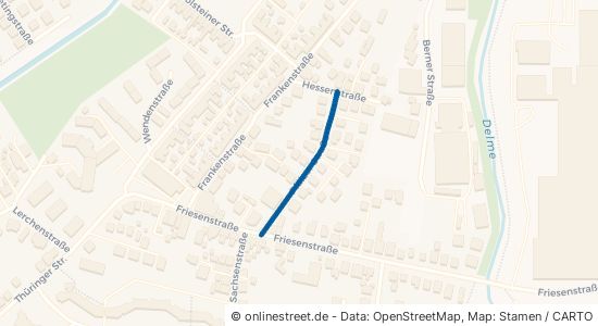 Pfälzer Straße Delmenhorst Schafkoven/Donneresch 