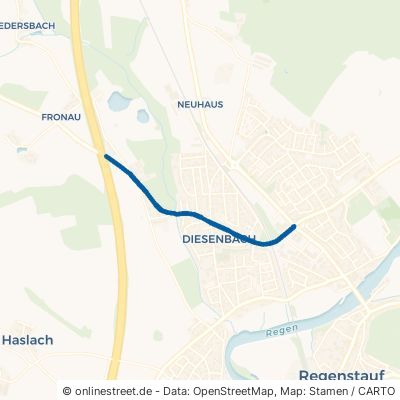 Buchenloher Straße Regenstauf Diesenbach 