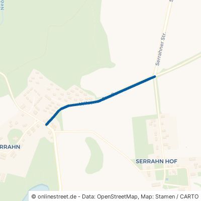 Wilsener Straße Kuchelmiß Serrahn 