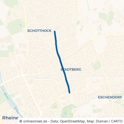 Friedrich-Ebert-Ring Rheine Schotthock 