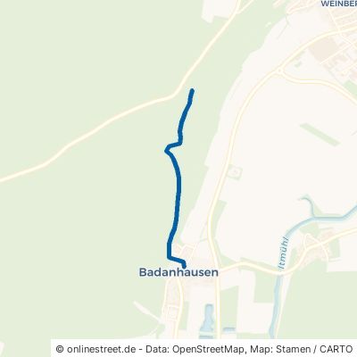 Hirschberger Weg Kinding Badanhausen 