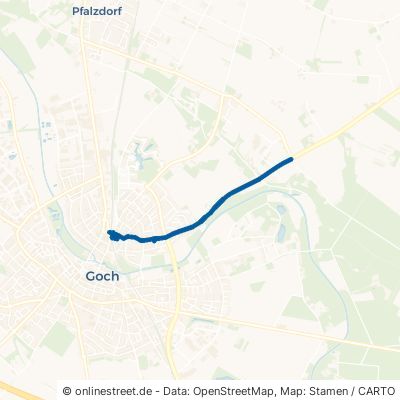 Kalkarer Straße Goch Pfalzdorf 