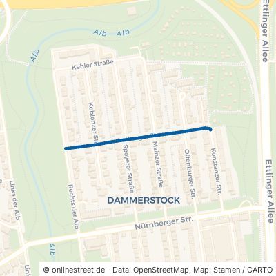 Freiburger Straße 76199 Karlsruhe Weiherfeld-Dammerstock Weiherfeld - Dammerstock