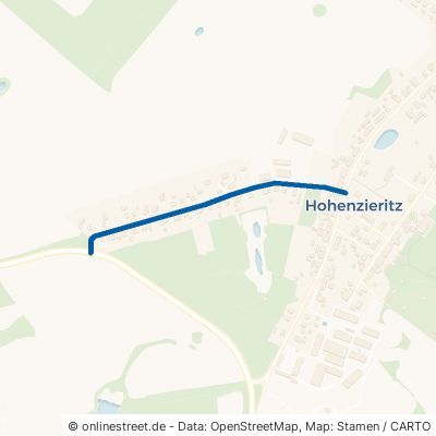 Peckateler Weg Hohenzieritz 