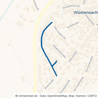 Dorfwiesenweg Ehrenberg Wüstensachsen 