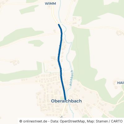 Untere Aichbachtalstraße Niederaichbach Oberaichbach 