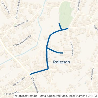 Kirchstraße Sandersdorf-Brehna Roitzsch 