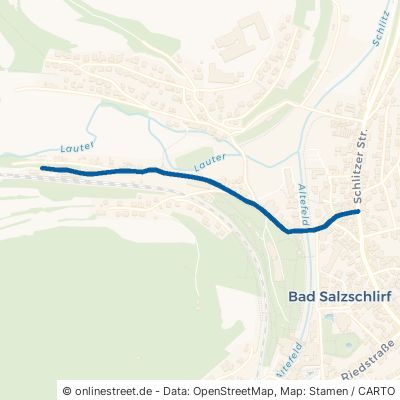 Bahnhofstraße Bad Salzschlirf 