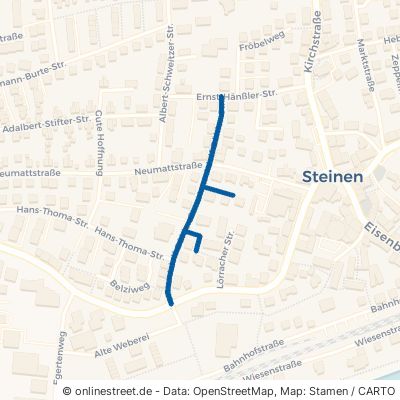 Hans-Adolf-Bühler-Straße Steinen 