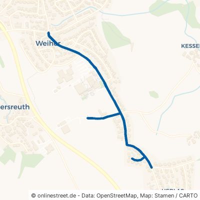 Alte Forstlahmer Straße Kulmbach Weiher 