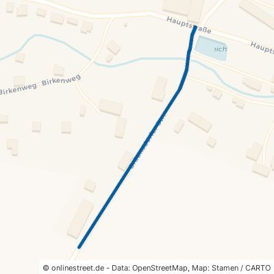 Bräunsdorfer Straße Oberschöna Langhennersdorf 