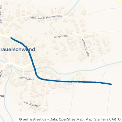 Lauterbacher Straße Schwalmtal Brauerschwend 