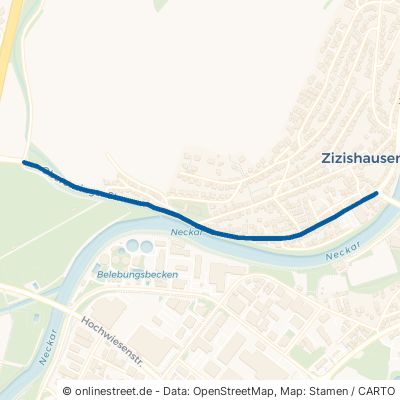Oberensinger Straße Nürtingen Zizishausen 