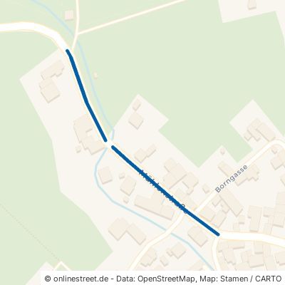 Mühlenstraße Kaltennordheim Unterweid 