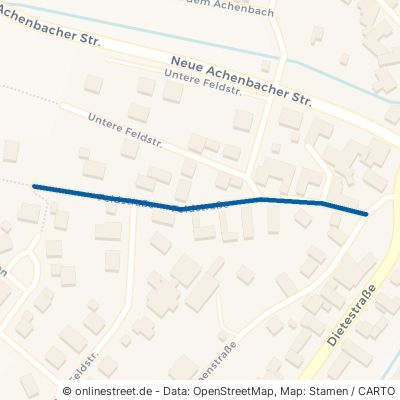 Feldstraße Breidenbach Oberdieten 