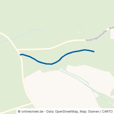 Hasenlochweg Sinsheim Hilsbach 