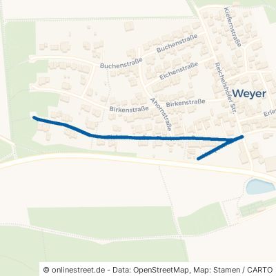 Fichtenstraße Gochsheim Weyer 